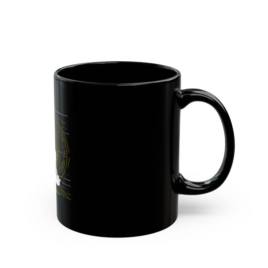 Black Mug - Mindfulness Design (11oz, 15oz)