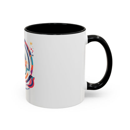 Colorful Accent Coffee Mug - 11oz