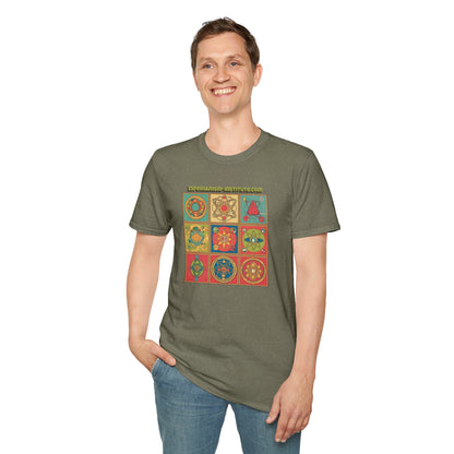 Colorful Espiranism Art Unisex T-Shirt - Softstyle Graphic Tee