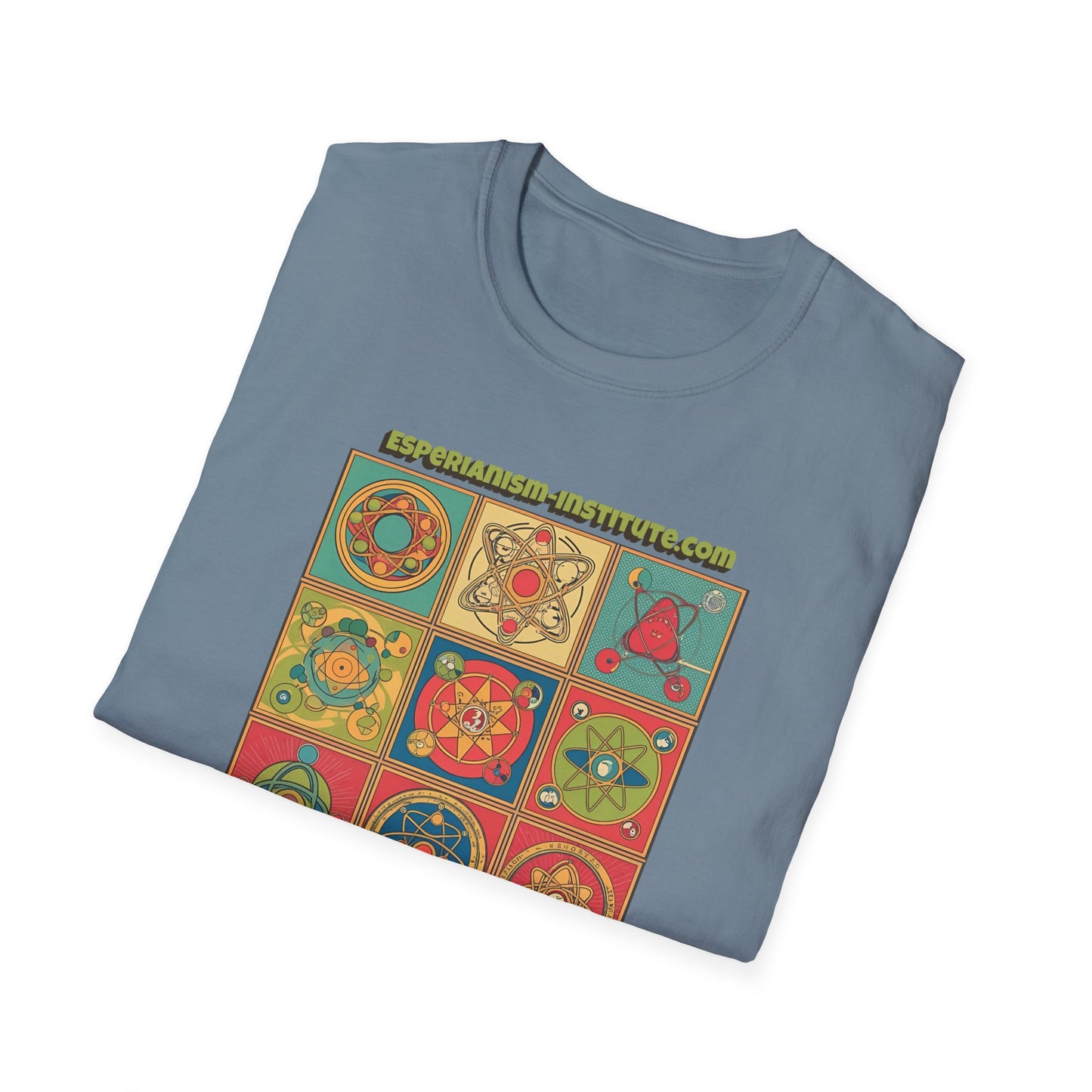 Colorful Espiranism Art Unisex T-Shirt - Softstyle Graphic Tee