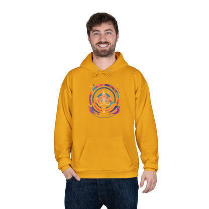 Cosmic Eco-Friendly Pullover Hoodie