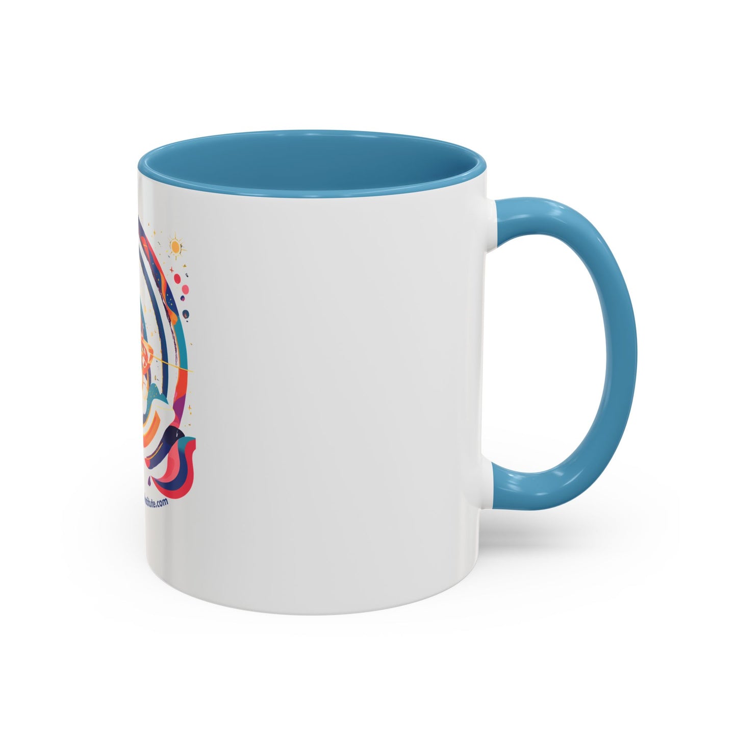 Colorful Accent Coffee Mug - 11oz