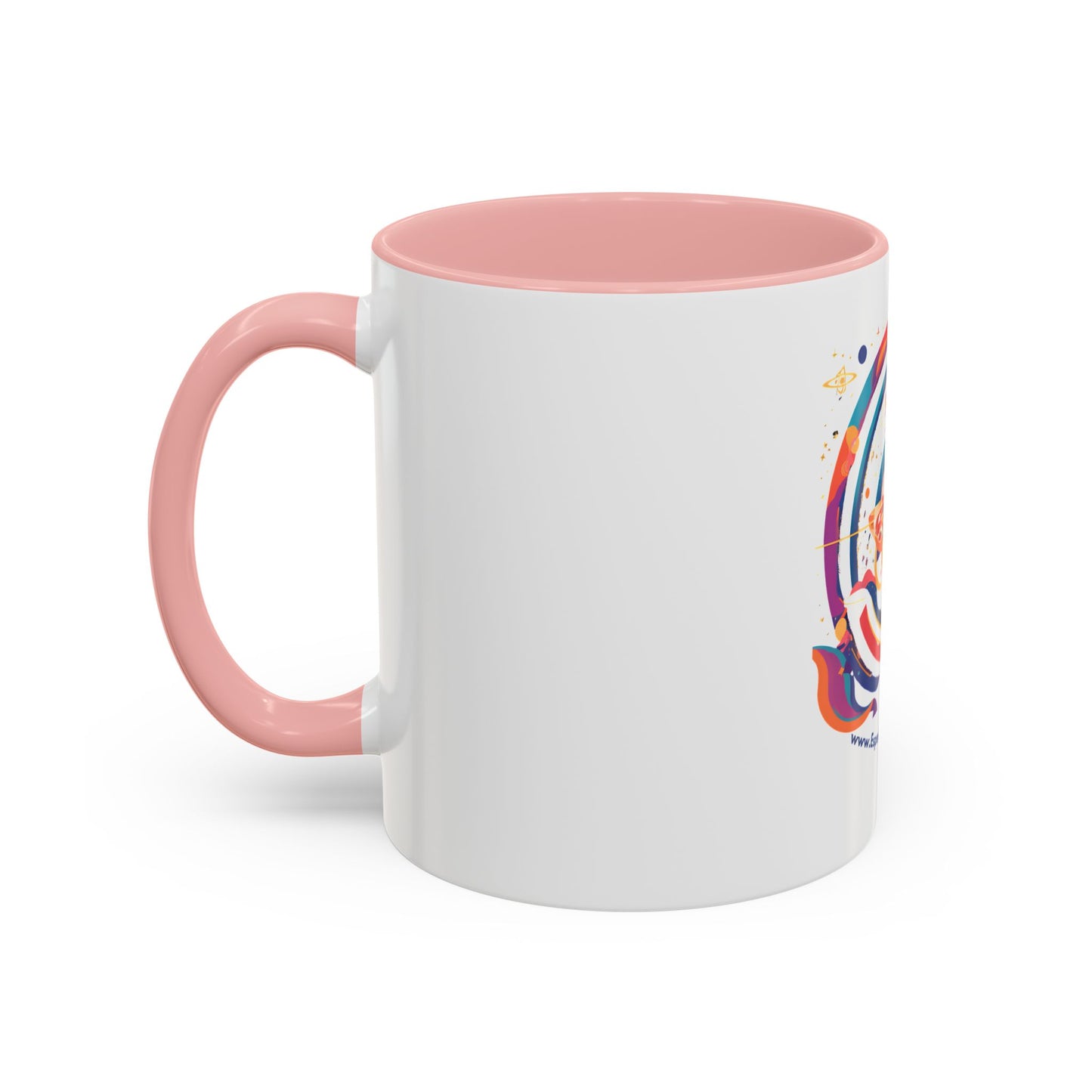 Colorful Accent Coffee Mug - 11oz