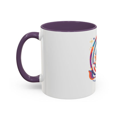 Colorful Accent Coffee Mug - 11oz