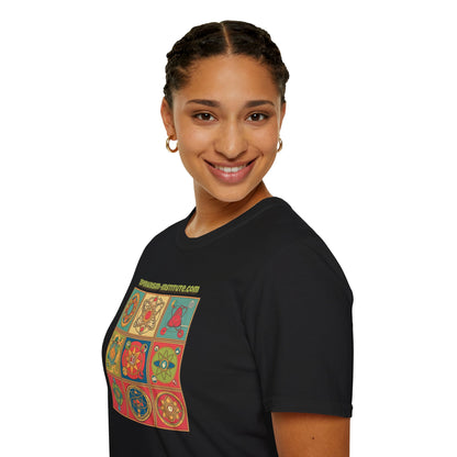 Colorful Espiranism Art Unisex T-Shirt - Softstyle Graphic Tee