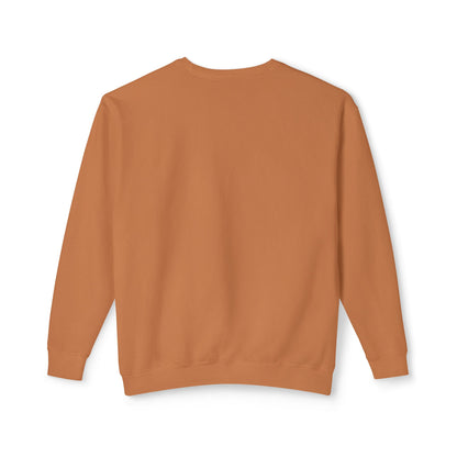 Colorful Wave Design Unisex Lightweight Crewneck Sweatshirt