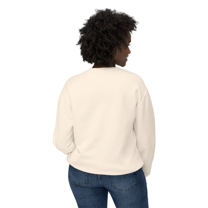 Colorful Wave Design Unisex Lightweight Crewneck Sweatshirt