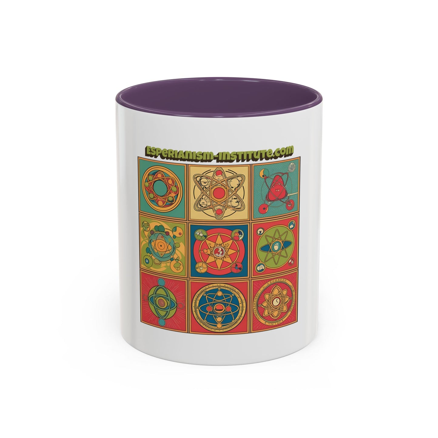 Colorful Esperianism Coffee Mug - 11oz & 15oz, Perfect for Home and Office