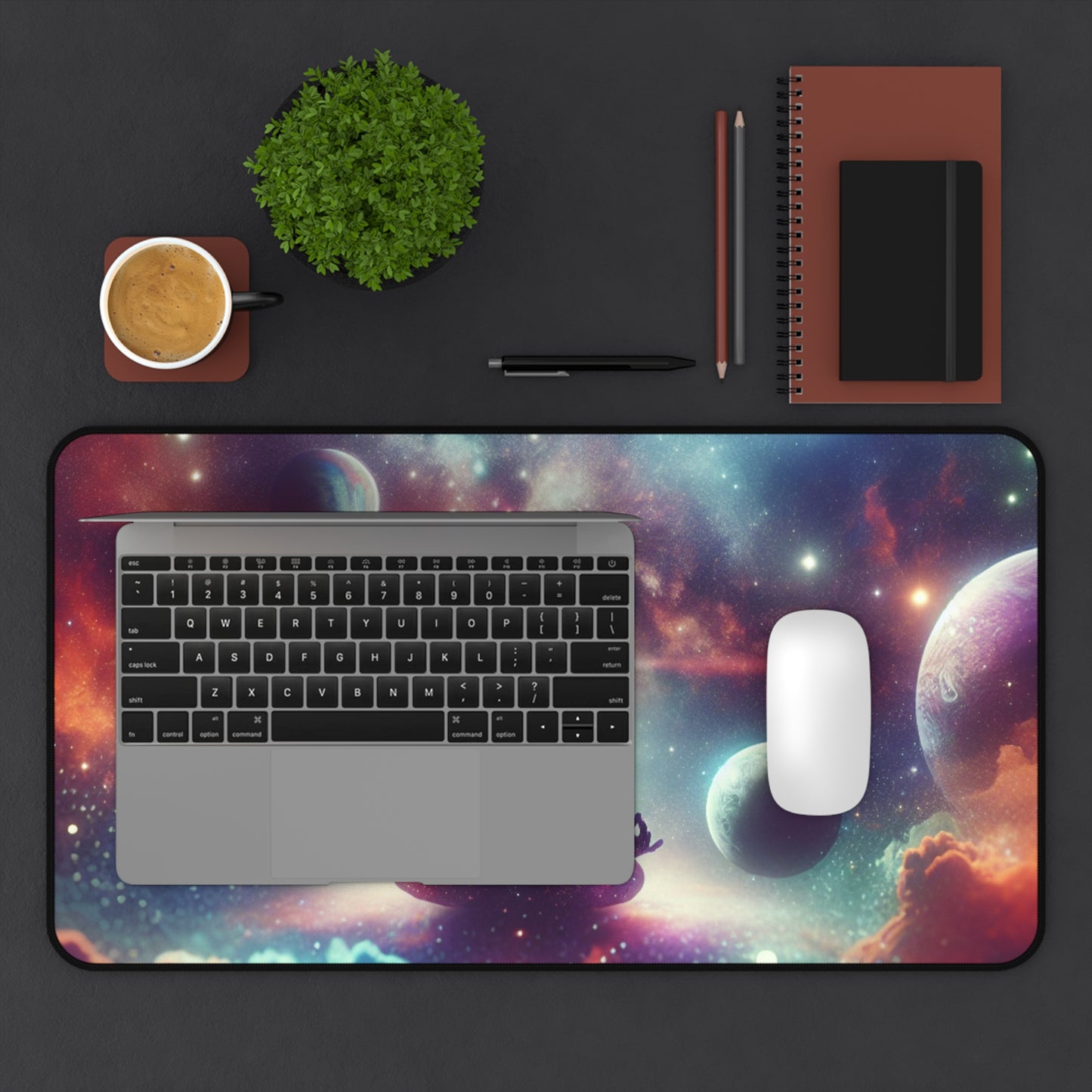 Cosmic Meditation Desk Mat