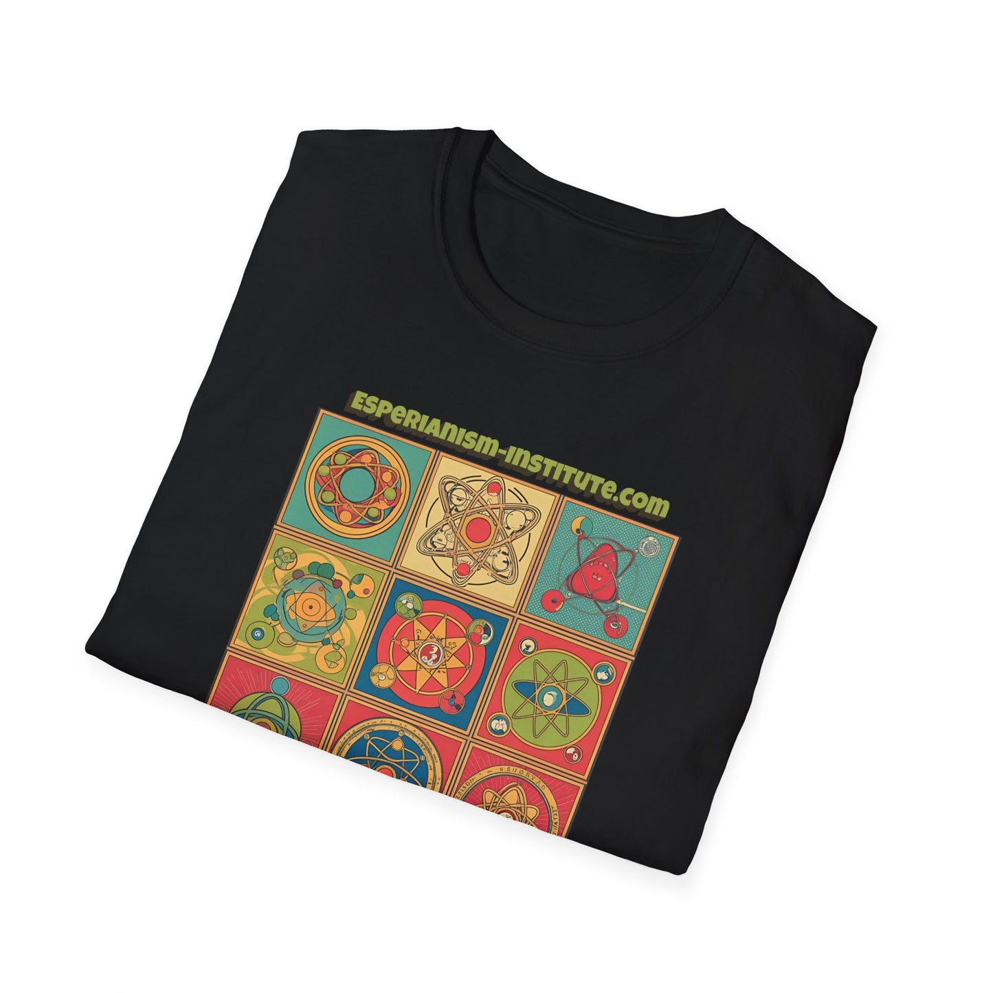 Colorful Espiranism Art Unisex T-Shirt - Softstyle Graphic Tee