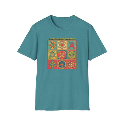Colorful Espiranism Art Unisex T-Shirt - Softstyle Graphic Tee