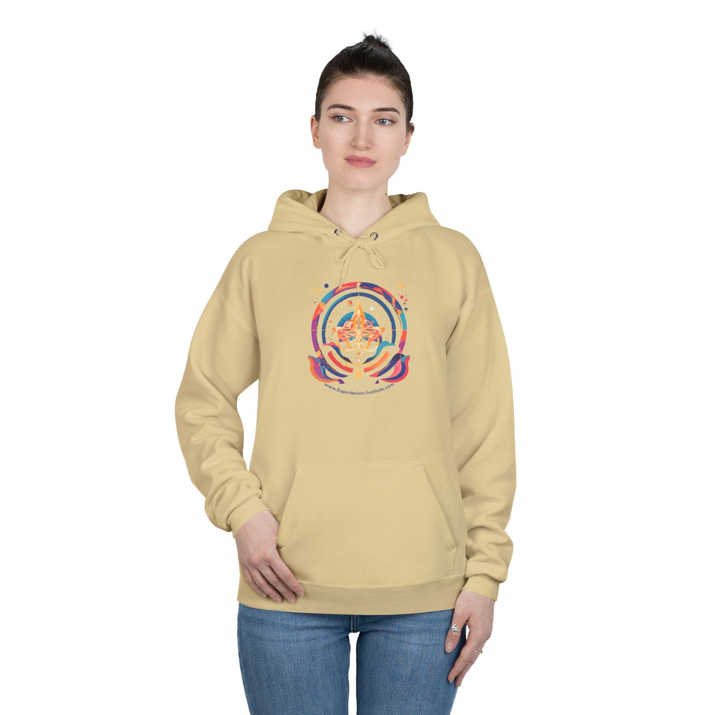 Cosmic Eco-Friendly Pullover Hoodie