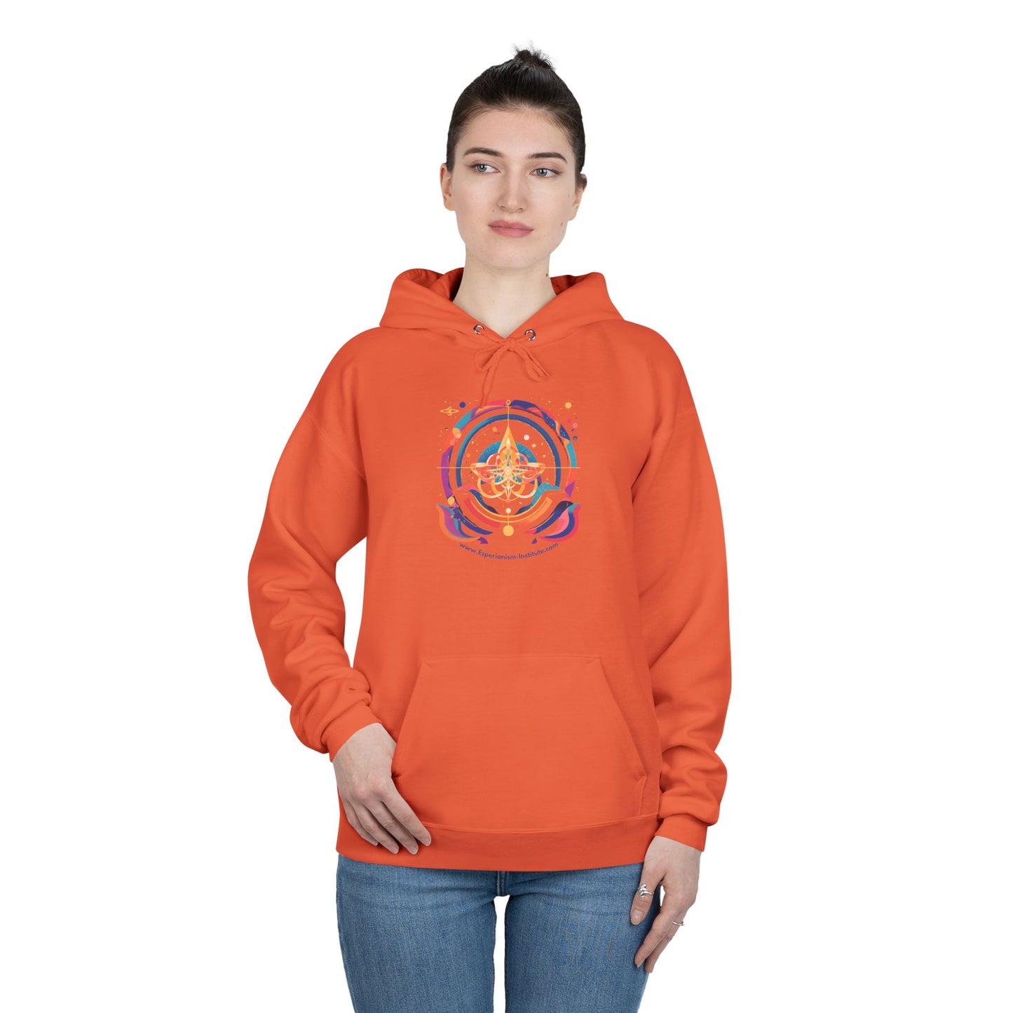 Cosmic Eco-Friendly Pullover Hoodie
