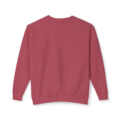 Colorful Wave Design Unisex Lightweight Crewneck Sweatshirt