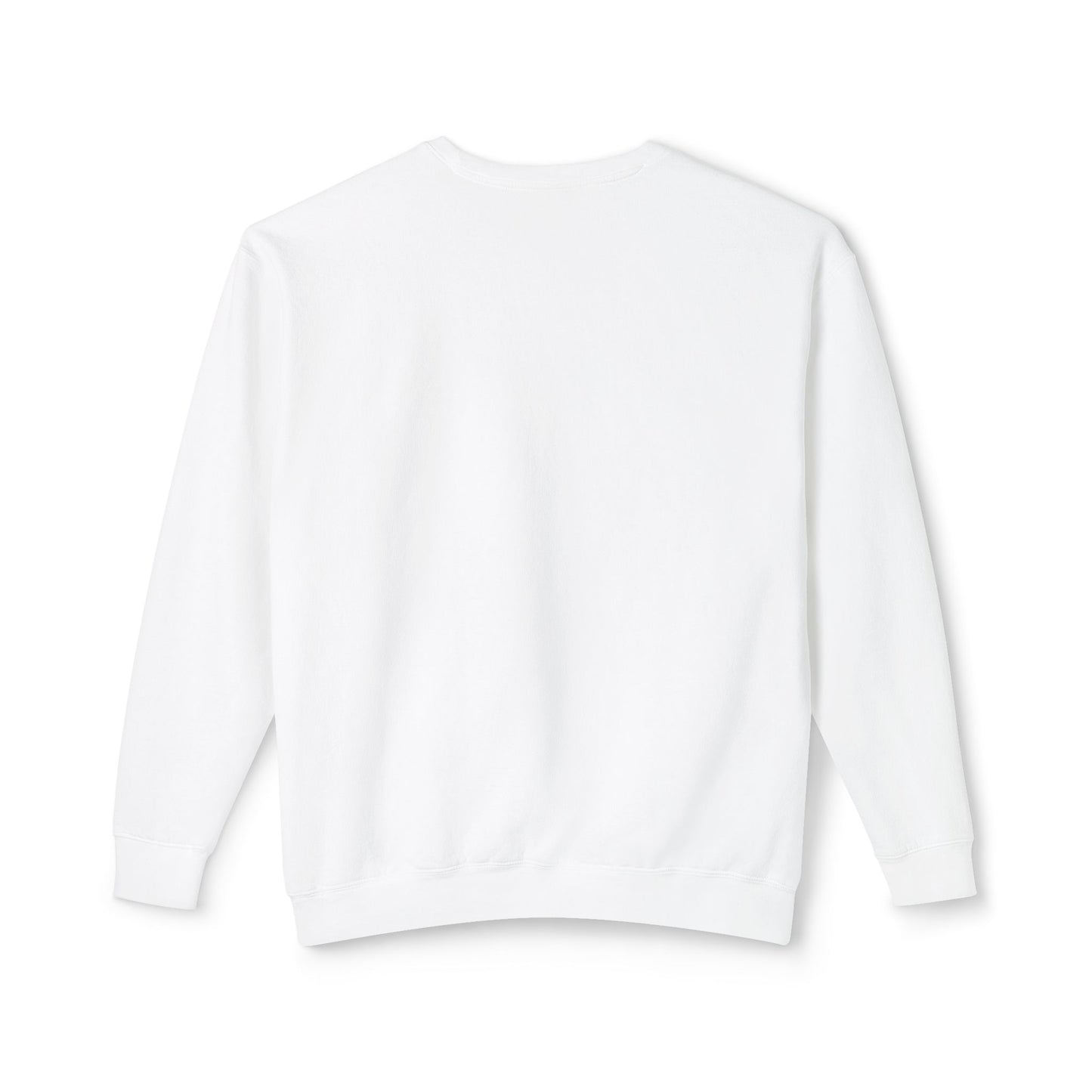 Colorful Wave Design Unisex Lightweight Crewneck Sweatshirt