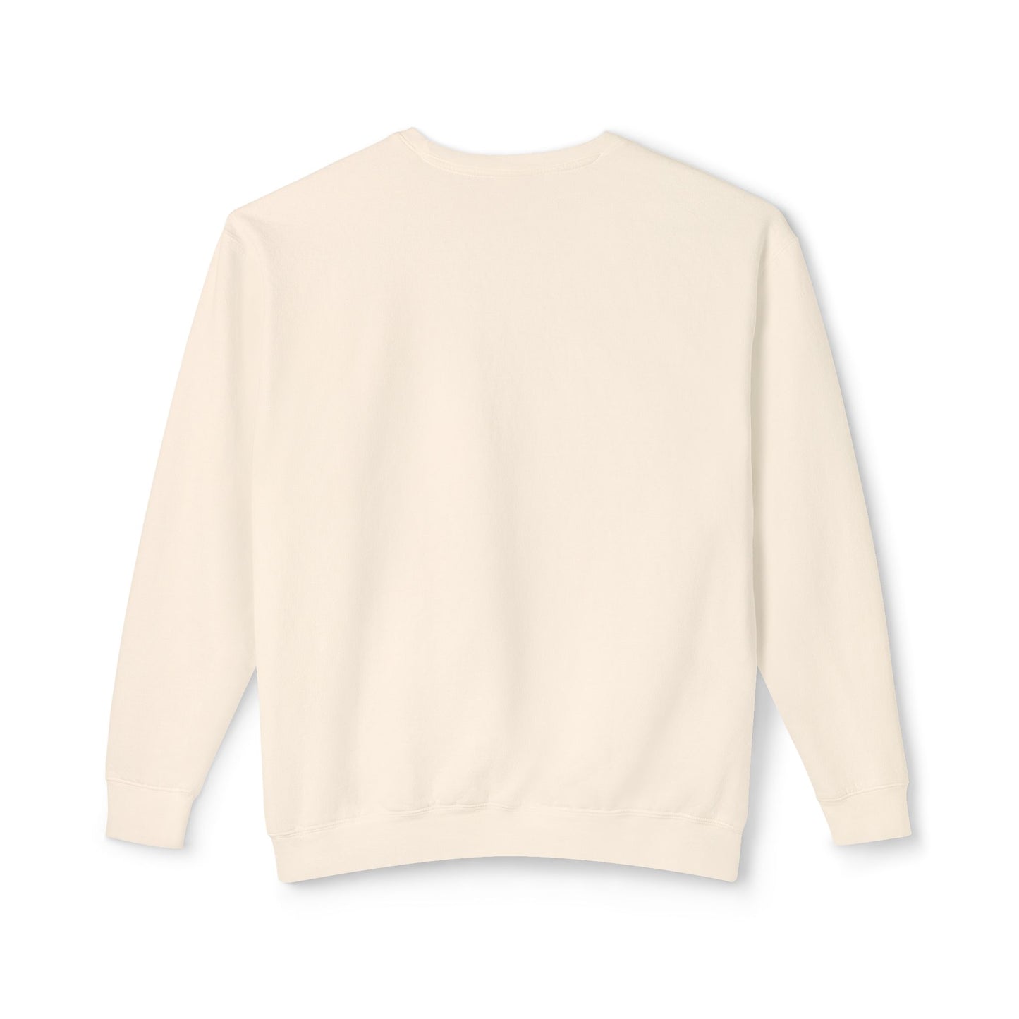 Colorful Wave Design Unisex Lightweight Crewneck Sweatshirt