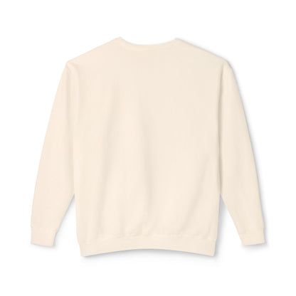 Colorful Wave Design Unisex Lightweight Crewneck Sweatshirt