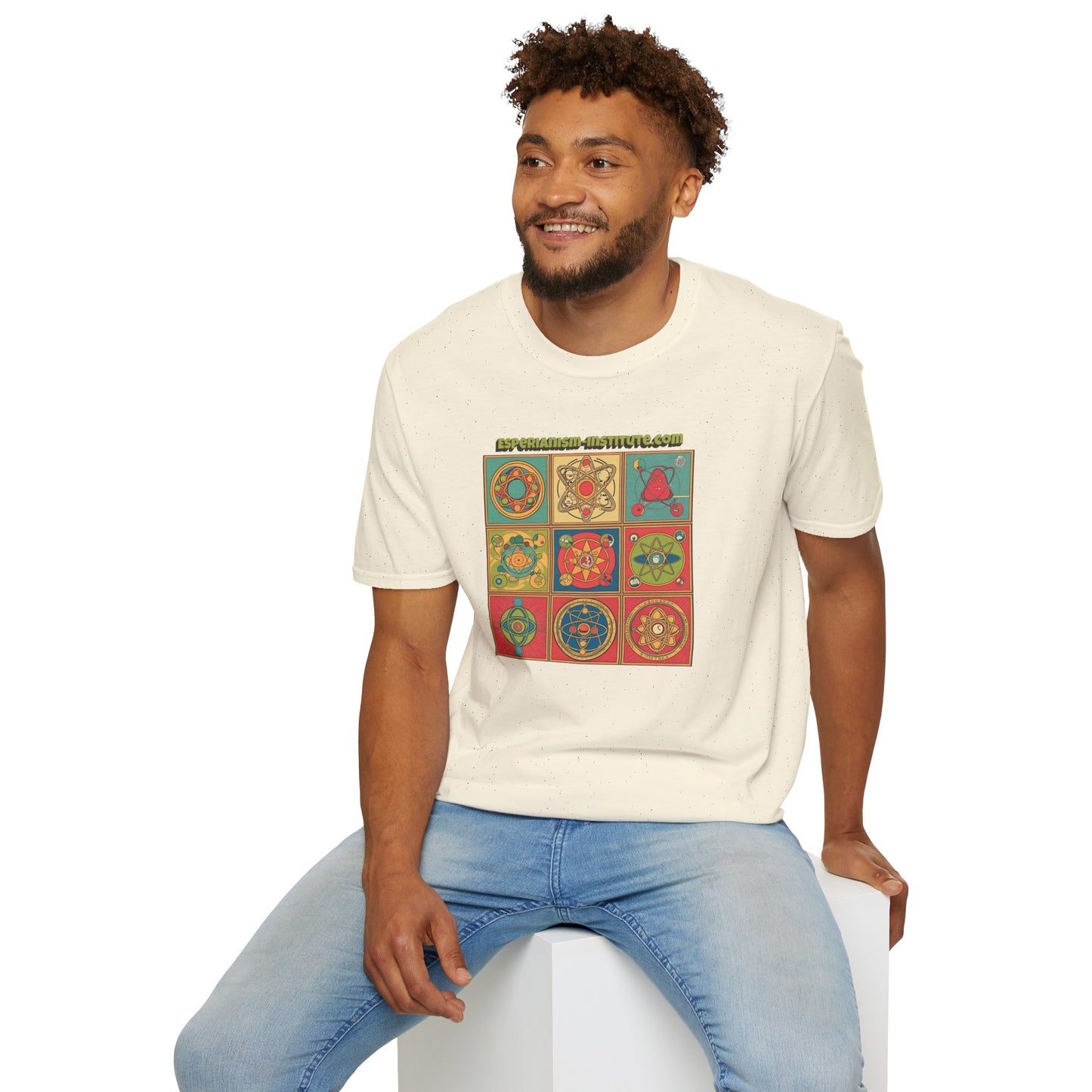 Colorful Espiranism Art Unisex T-Shirt - Softstyle Graphic Tee