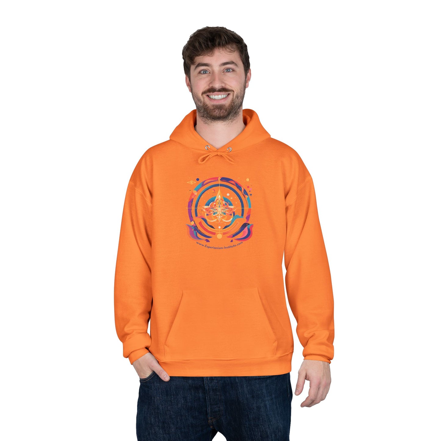 Cosmic Eco-Friendly Pullover Hoodie