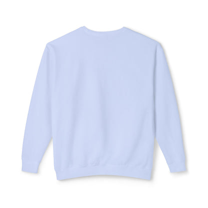 Colorful Wave Design Unisex Lightweight Crewneck Sweatshirt