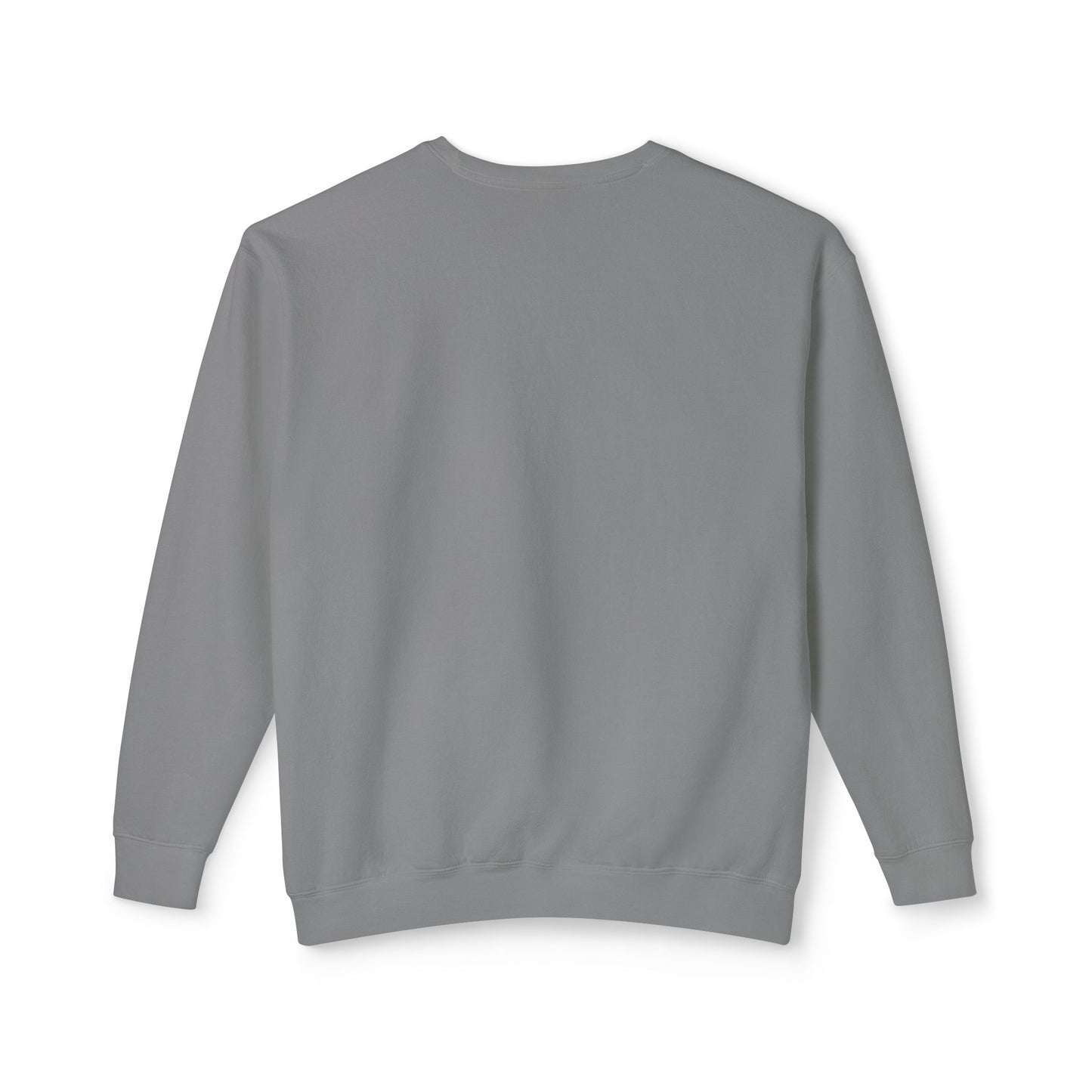 Colorful Wave Design Unisex Lightweight Crewneck Sweatshirt