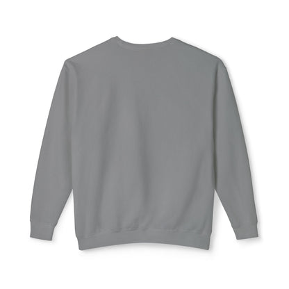 Colorful Wave Design Unisex Lightweight Crewneck Sweatshirt