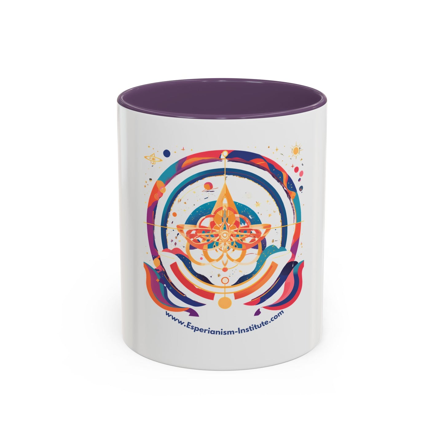 Colorful Accent Coffee Mug - 11oz