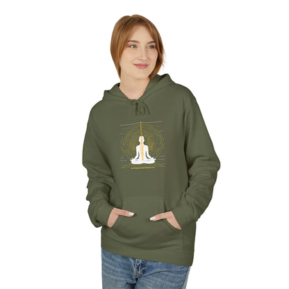 Meditation Graphic Hoodie | Unisex Softstyle Fleece