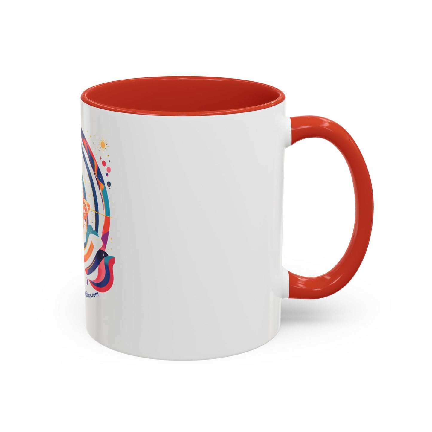 Colorful Accent Coffee Mug - 11oz
