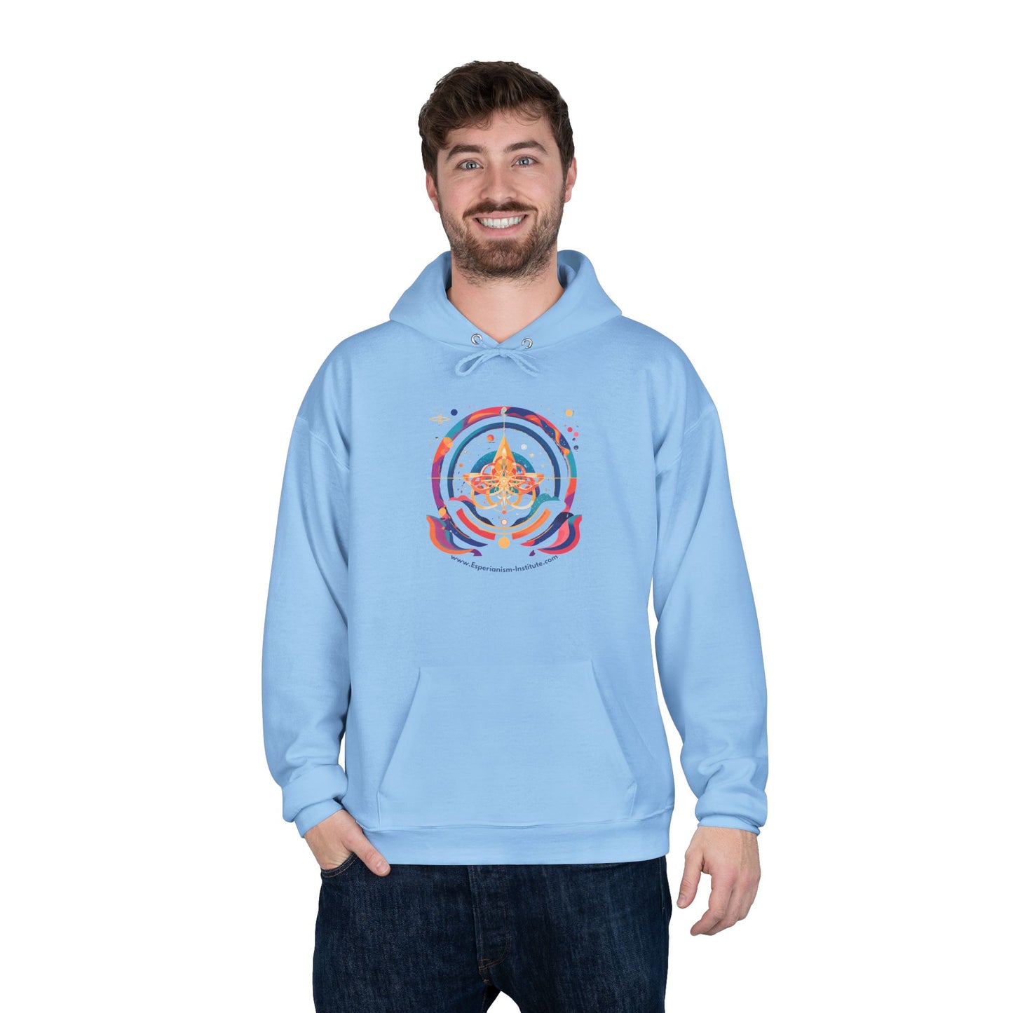 Cosmic Eco-Friendly Pullover Hoodie