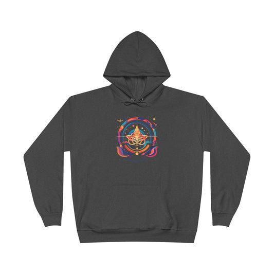Cosmic Eco-Friendly Pullover Hoodie