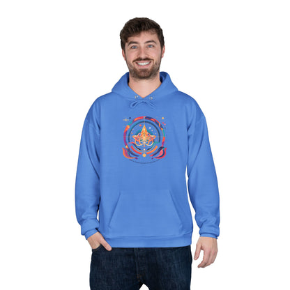 Cosmic Eco-Friendly Pullover Hoodie