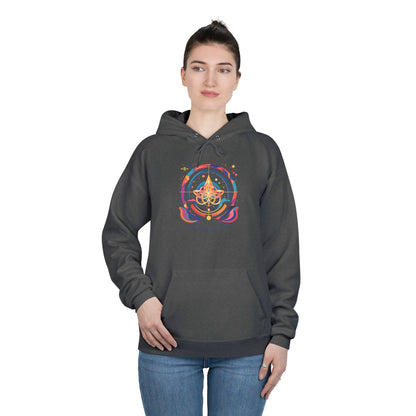 Cosmic Eco-Friendly Pullover Hoodie