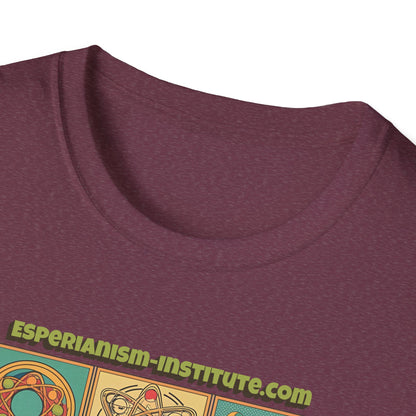 Colorful Espiranism Art Unisex T-Shirt - Softstyle Graphic Tee