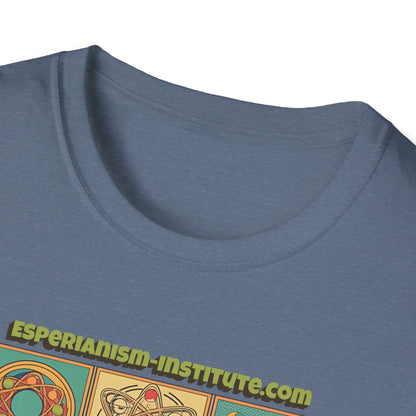 Colorful Espiranism Art Unisex T-Shirt - Softstyle Graphic Tee