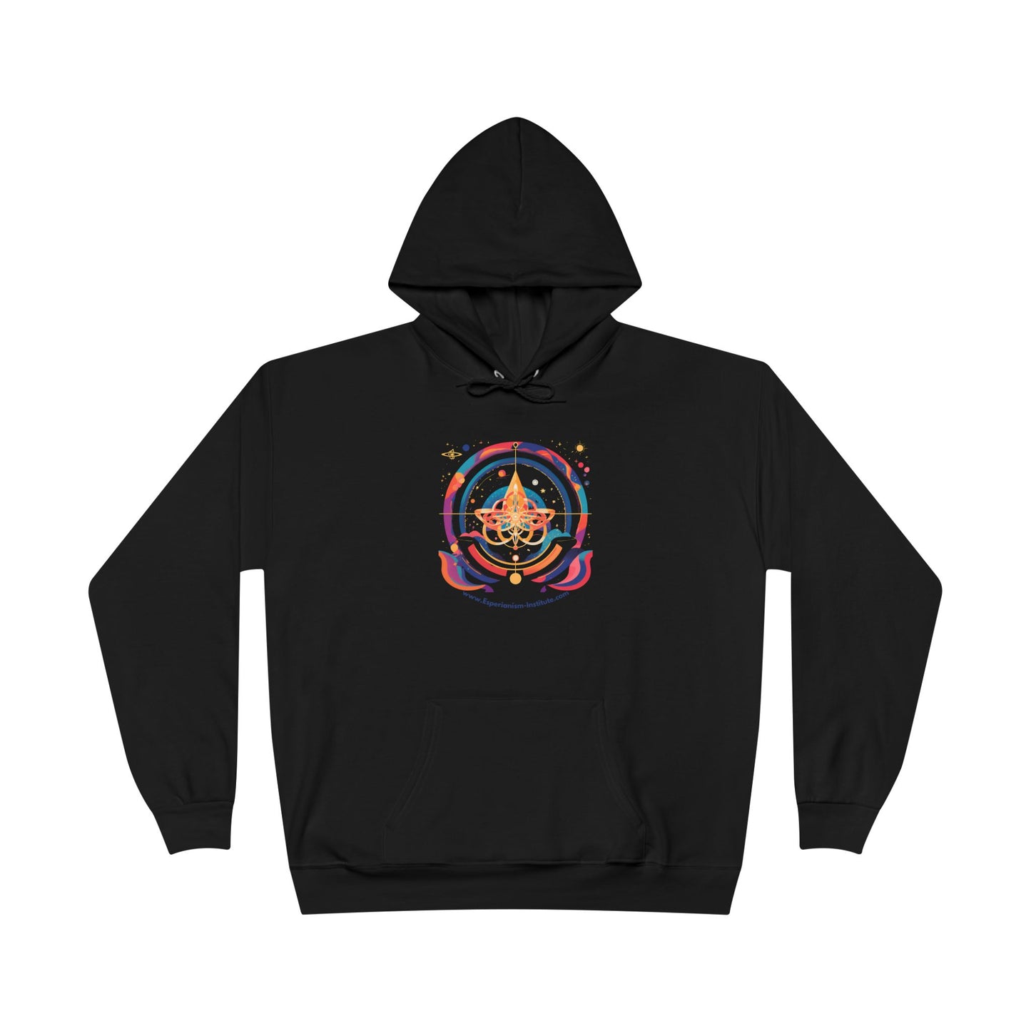 Cosmic Eco-Friendly Pullover Hoodie