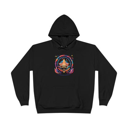 Cosmic Eco-Friendly Pullover Hoodie
