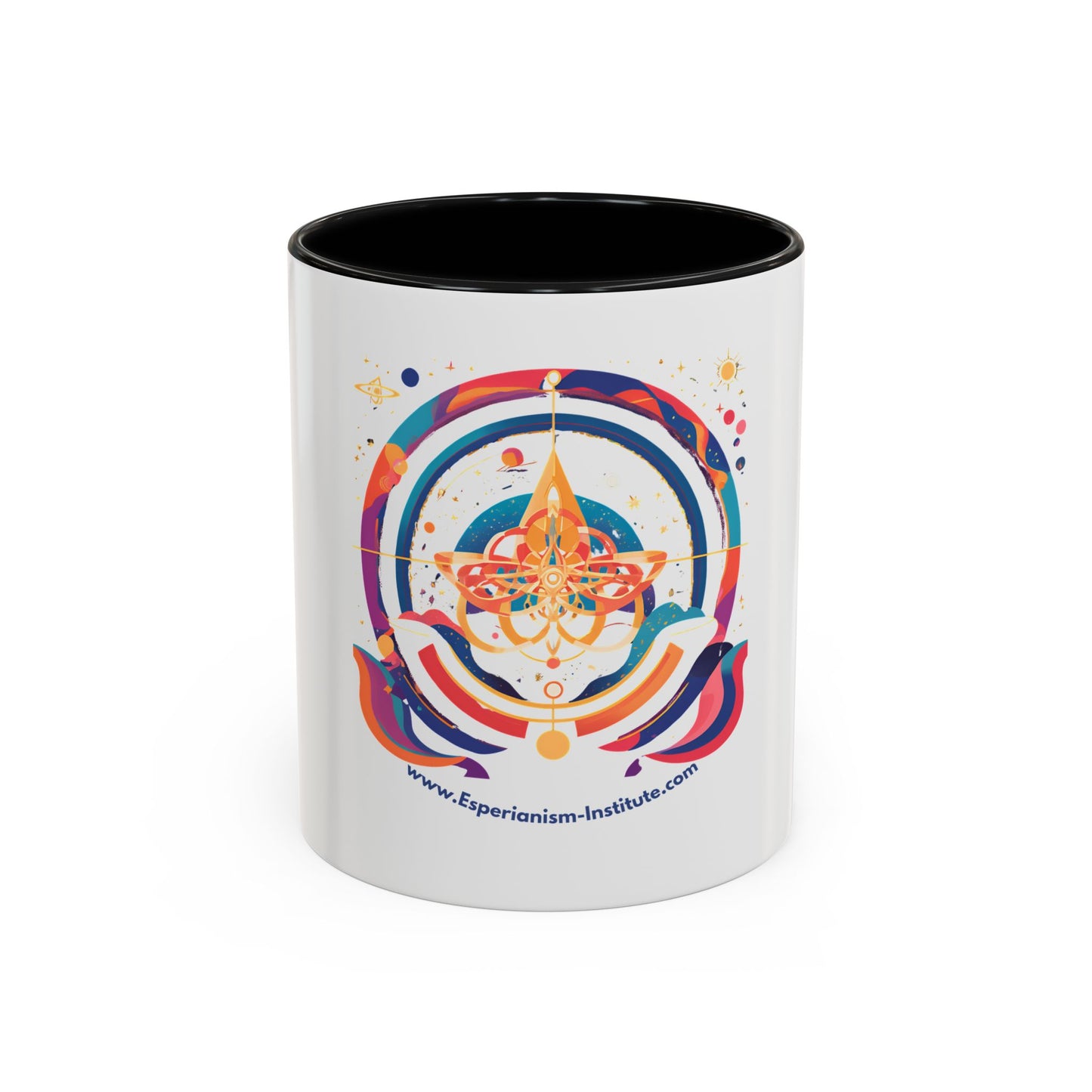 Colorful Accent Coffee Mug - 11oz