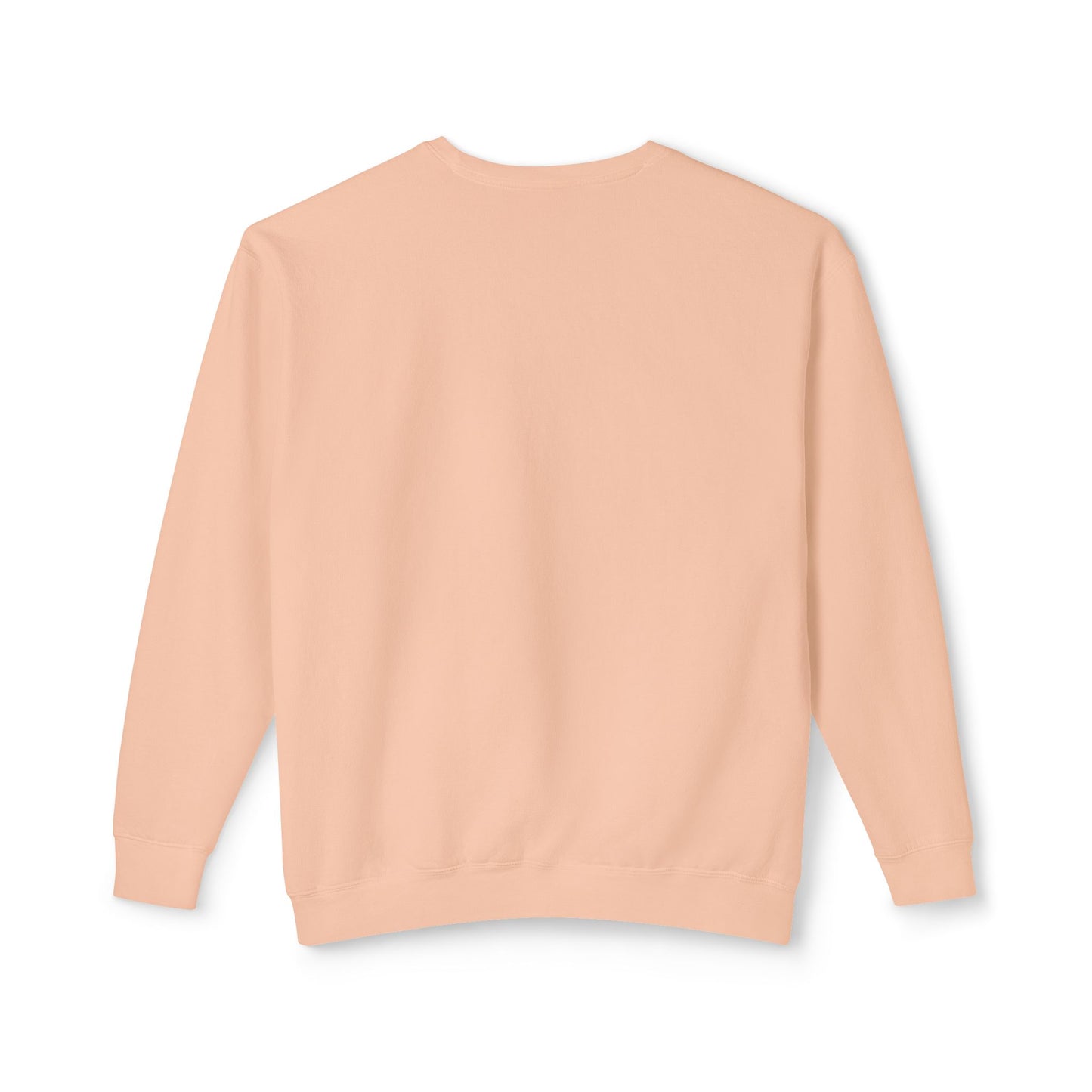 Colorful Wave Design Unisex Lightweight Crewneck Sweatshirt