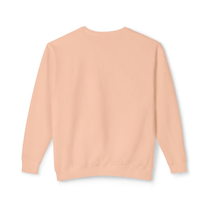 Colorful Wave Design Unisex Lightweight Crewneck Sweatshirt