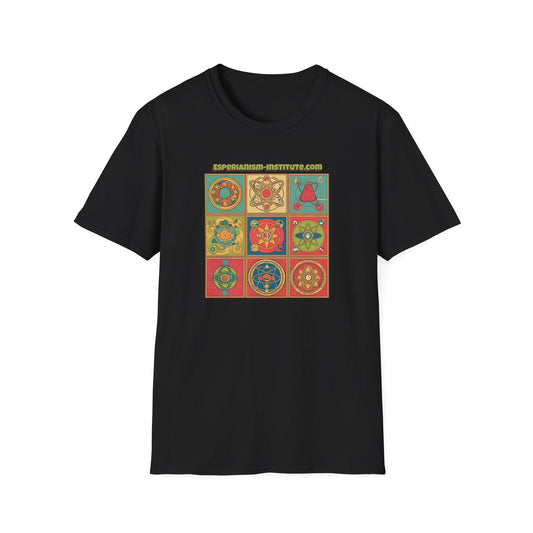 Colorful Espiranism Art Unisex T-Shirt - Softstyle Graphic Tee