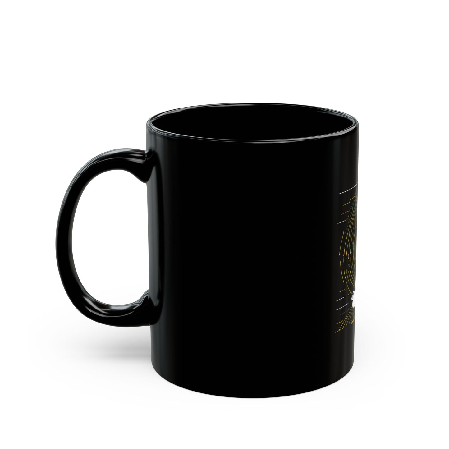 Black Mug - Mindfulness Design (11oz, 15oz)