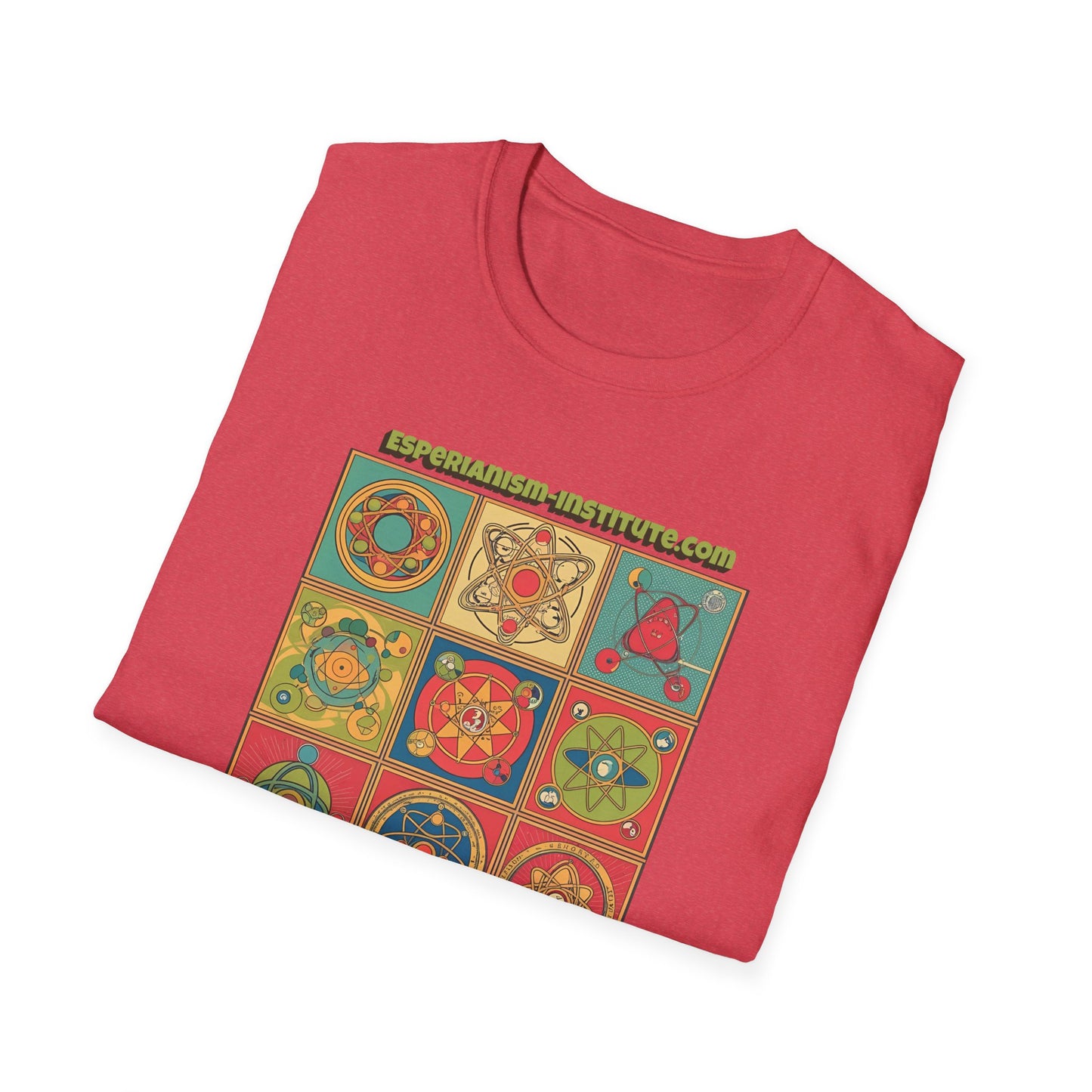 Colorful Espiranism Art Unisex T-Shirt - Softstyle Graphic Tee