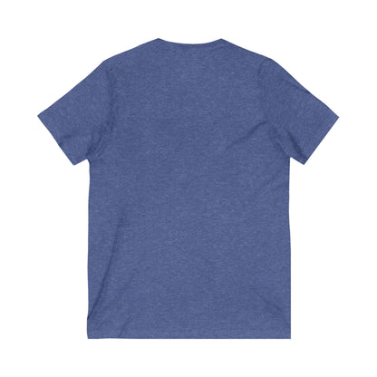 Graphic V-Neck Tee for Spiritual Seekers