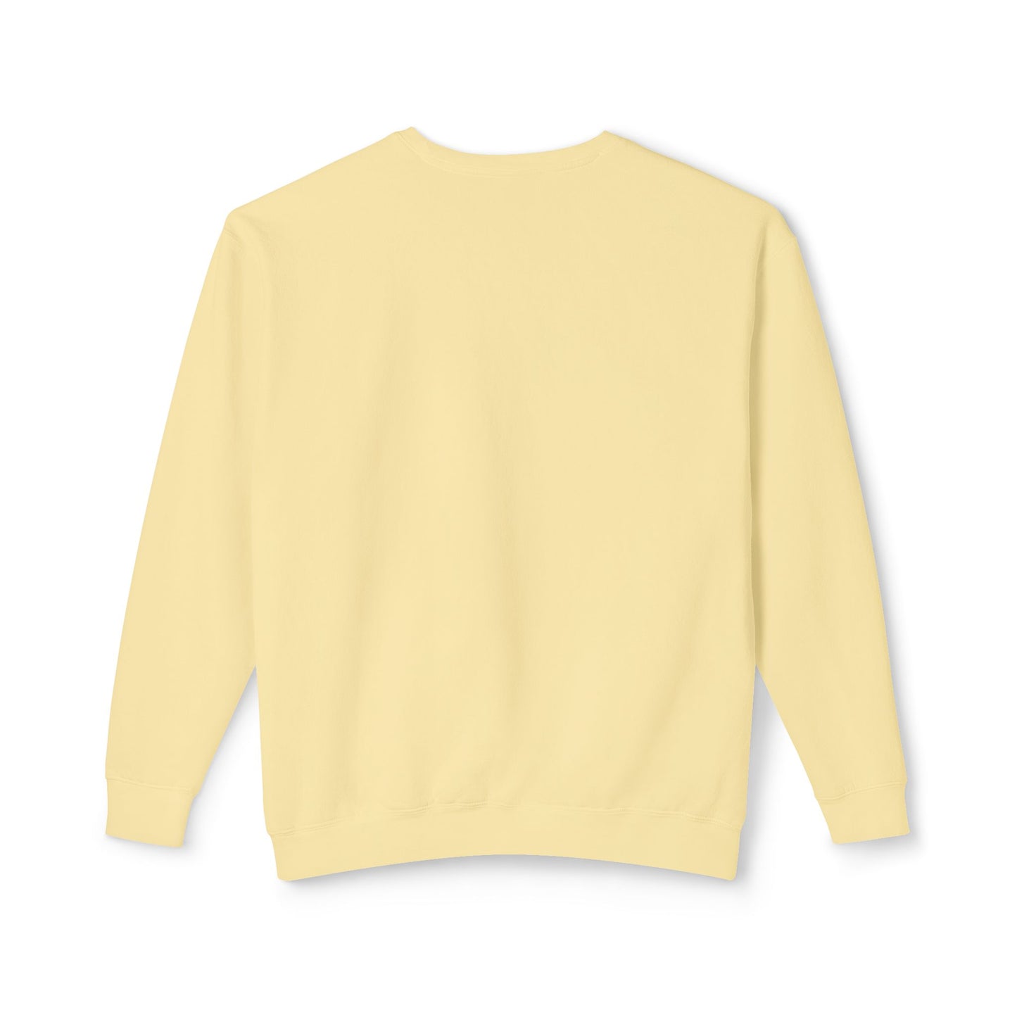 Colorful Wave Design Unisex Lightweight Crewneck Sweatshirt