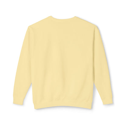 Colorful Wave Design Unisex Lightweight Crewneck Sweatshirt