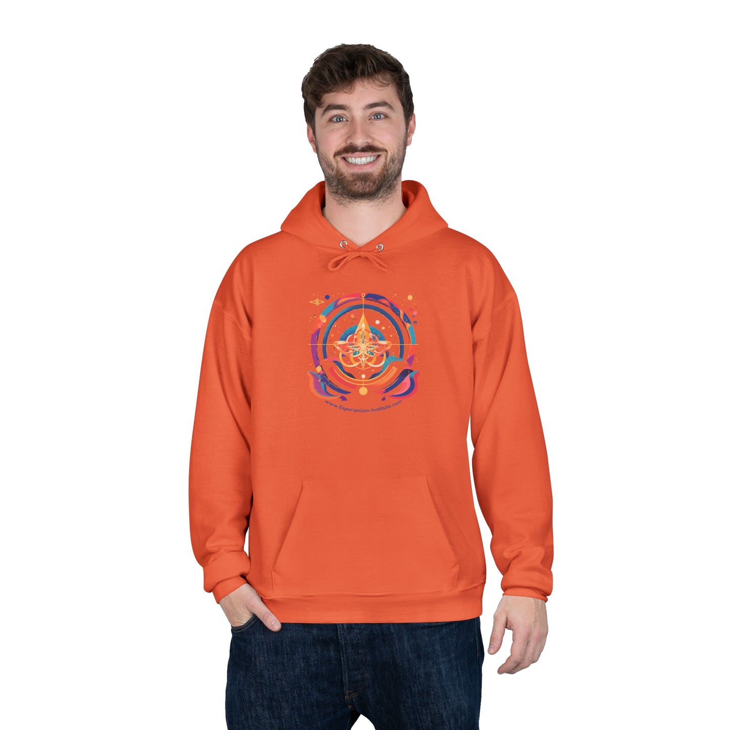 Cosmic Eco-Friendly Pullover Hoodie