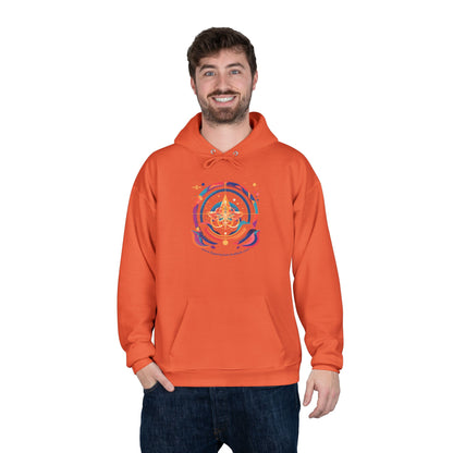 Cosmic Eco-Friendly Pullover Hoodie