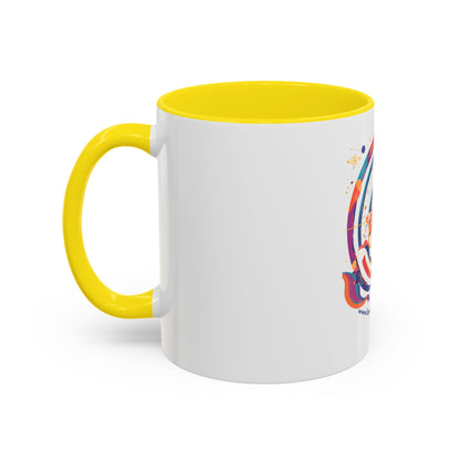 Colorful Accent Coffee Mug - 11oz