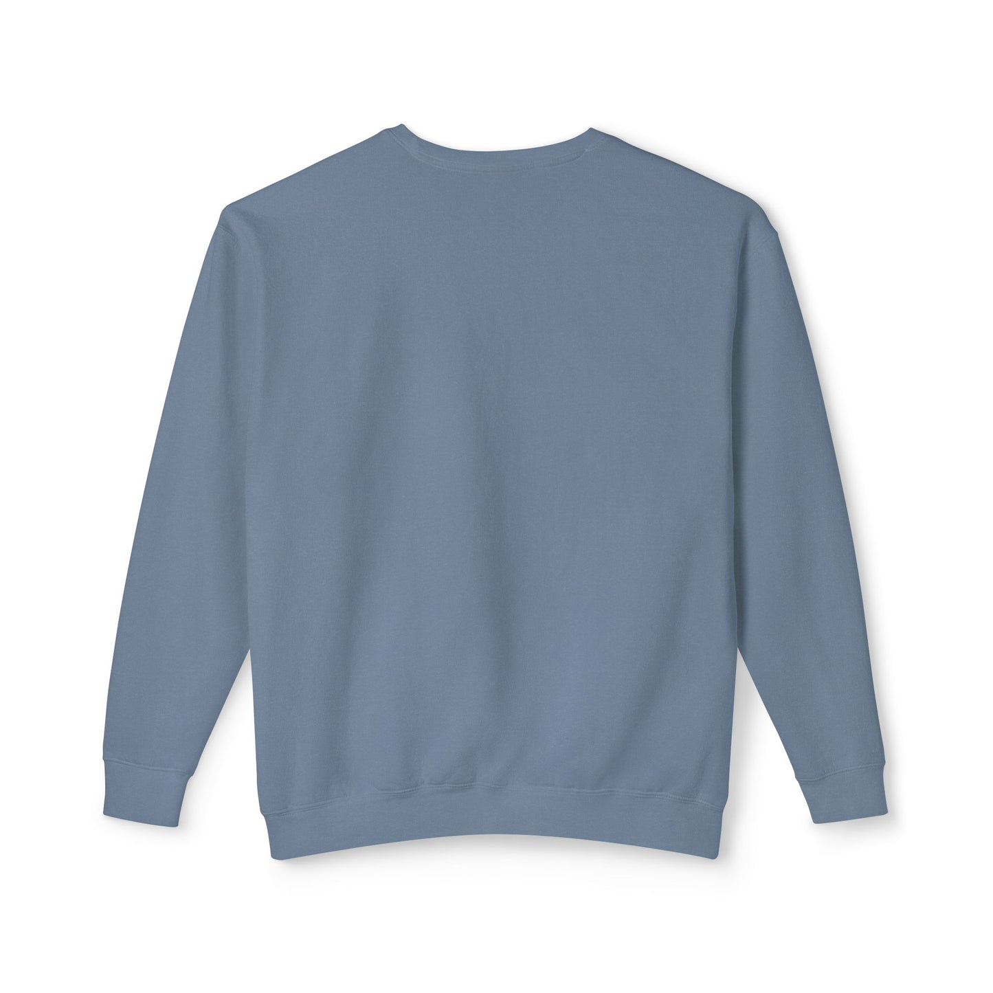 Colorful Wave Design Unisex Lightweight Crewneck Sweatshirt